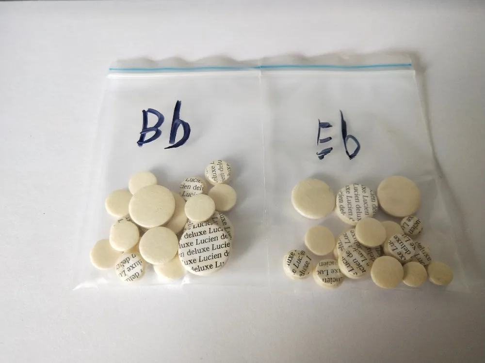1 комплект = 17 шт. Высокое качество кларнет корпус коврик Eb подушки для кларнета Bb