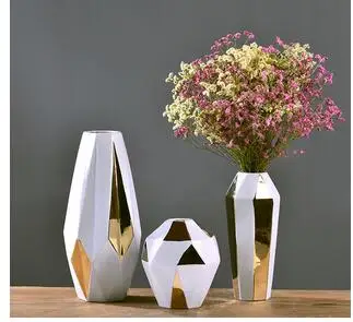 

NORDIC SOFT DECORATION SIMPLE VASE DECORATION HOME SIMULATION DRY BOUQUET SET LIVING ROOM PORCH CERAMIC WINE CABINET DECORATION