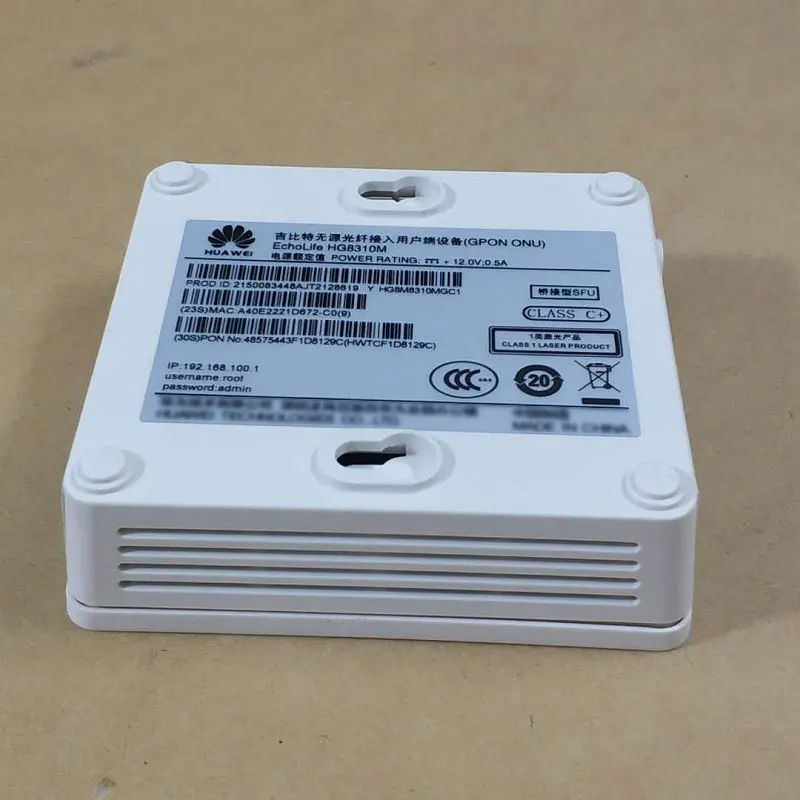 hg8310m hg8010H onu gpon epon ont FTTH fiberhome onu modem Second hand HG8010C 1GE GPON EPON 5