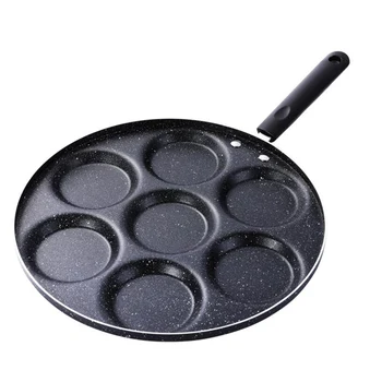 

Seven-Hole Frying Pot Thickened Omelet Pan Non-Stick Egg Pancake Steak Pan Cooking Egg Ham Pans Breakfast Maker