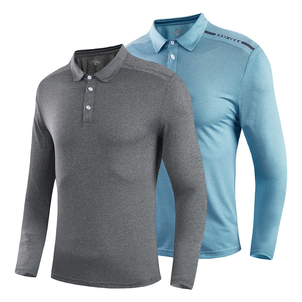 Camiseta comprimida de secado rápido para hombre, Top informal de manga larga para correr, gimnasio, ropa deportiva de entrenamiento de poliéster, novedad otoño|Camisetas para correr| - AliExpress