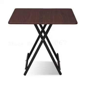 

Folding Table, Dining Table, Household Small Table, Portable Outdoor Folding Table, Simple Square Table, Rental Room