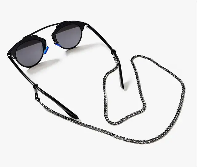 Fashion Woman Sunglasses Chain Cylinder Bead Chain Anti-Falling Glasses Eyeglasses Cord Necklace DJ-884-4