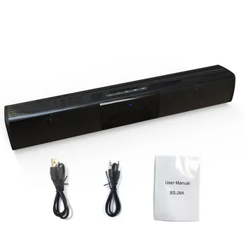 

Column Home Retro Music Bluetooth Speakers Sound Bar Audio Compact Wireless Party Modern Stereo Surround Subwoofer