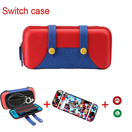 Чехол-сумка для хранения с жестким корпусом чехол-сумка для пульта Nintendo Switch NS для игровой консоли аксессуары - Цвет: Bag2 with shell case