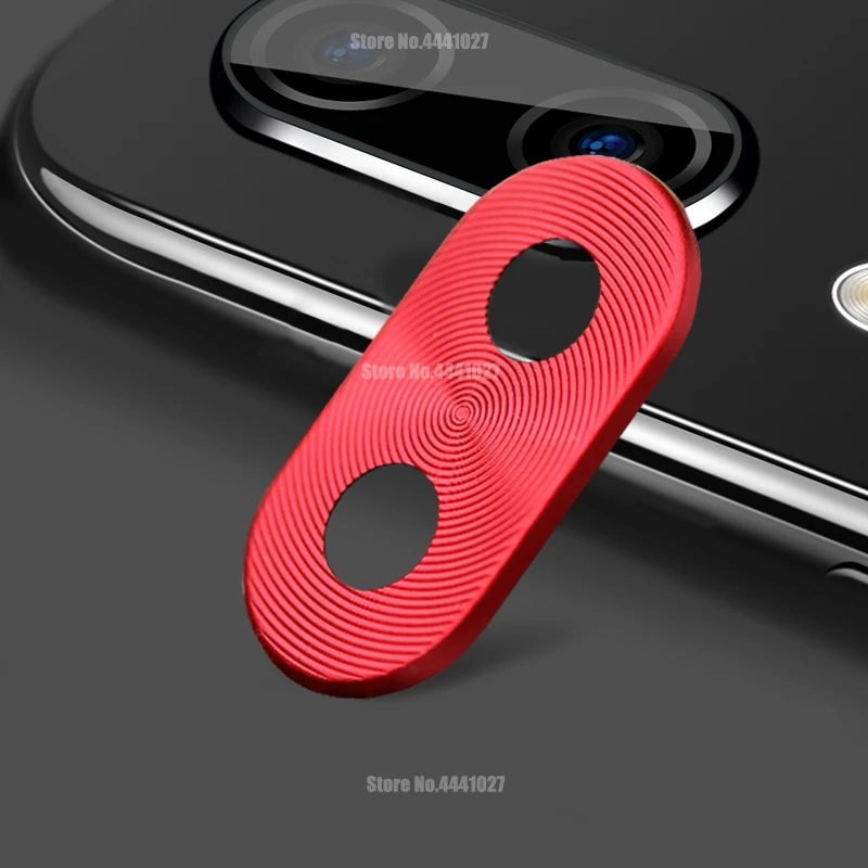 Red Защитное кольцо для объектива камеры для Xiaomi Redmi Note 7 Pro Защита камеры металлическое защитное кольцо для Redmi Note 7Pro - Цвет: Red