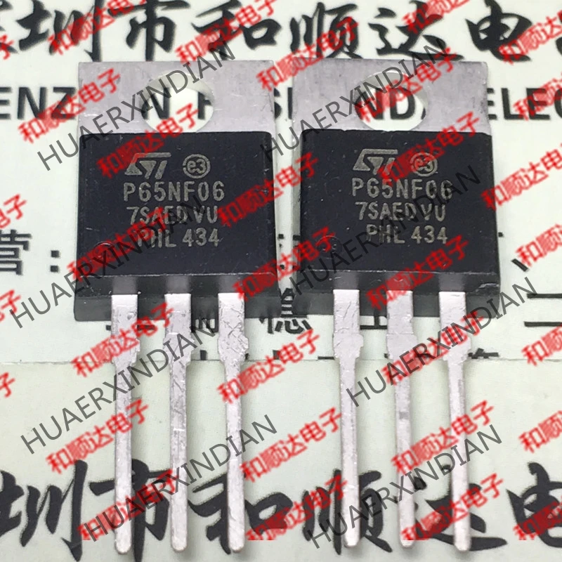 10 шт./лот и STP65NF06 P65NF06-220 60V 60A