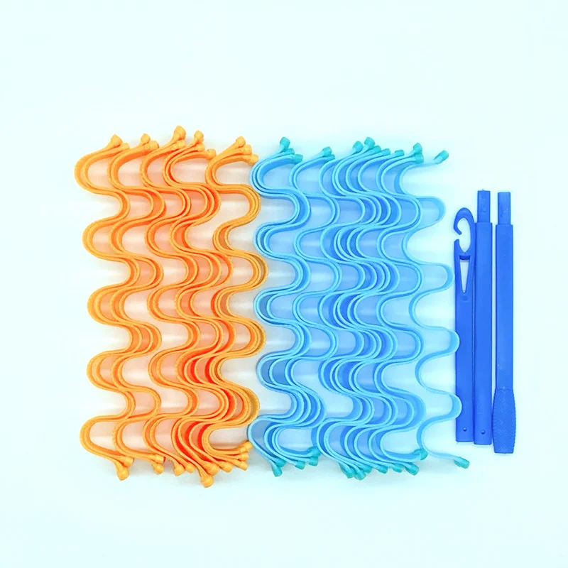 12 pcs Portable Magic Hair Curler Hair Styling Accessories Hair Curlers Non Damaging Beauty Hair