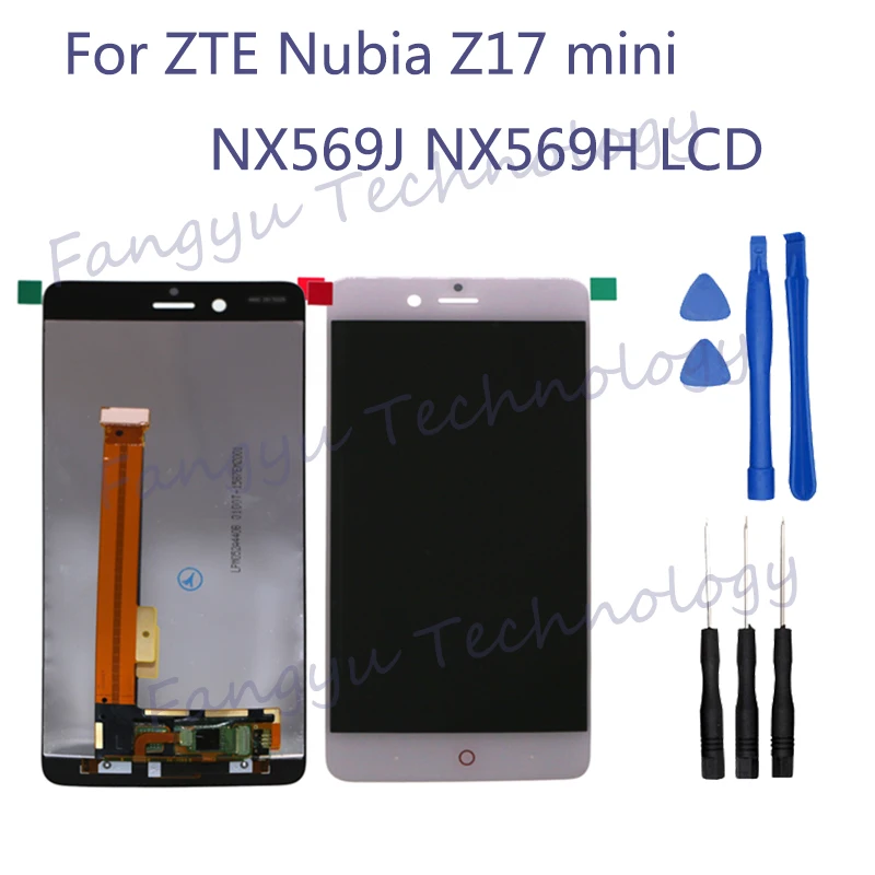 

For ZTE Nubia Z17 mini NX569J NX569H LCD display+touch screen digitizer Assembly for nubia z17mini LCD Repair parts+tool