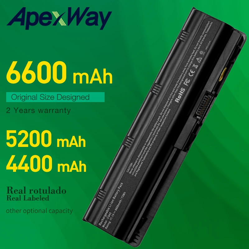 11 1 В 6 черный Новый аккумулятор для ноутбука HP mu06 mu09 593553-001 g4 G6 G7 G32 593562-001 dv6 HSTNN-LB0W