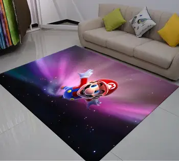 

3D Print Carpet Super Mario Rug Outdoor Rug Kids Bedroom Rugs Home Large Floor Mat Tapis For Living Room Floor Crawl Carpets