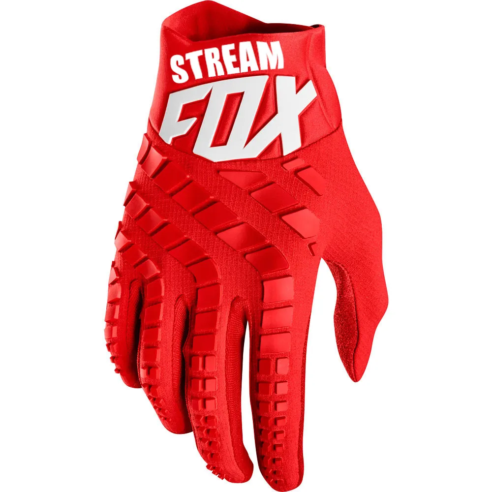 2019stream-fox moto rcycle перчатки ATV Team moto cross перчатки для moto Pom Beanie Team Snapback Mtb горный велосипед MX перчатки - Цвет: Красный