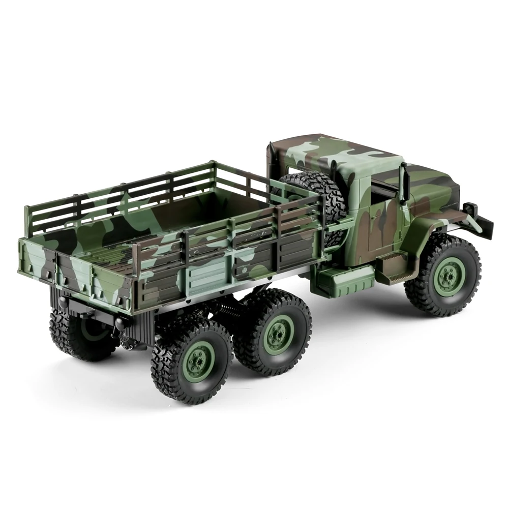 

Camouflage Remote Control Model Four Channel Truck Kids Gift Children Simulation LED Lights Shockproof RC Car Off-road Vehicle