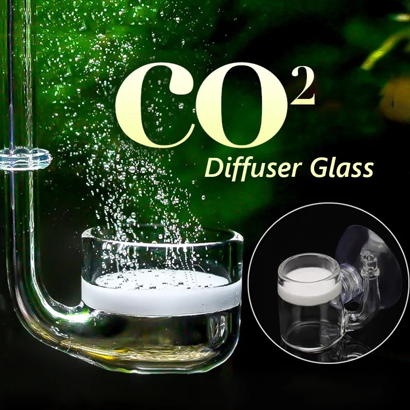 Стеклянный диффузор CO2 для аквариума 60 300л. (1 шт.)|Углеродное оборудование| |