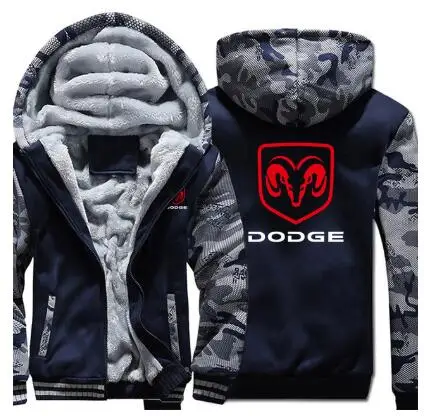 Слоновая кость Мужская толстовка на молнии, зимняя Толстовка Dodge, толстовка с длинными рукавами для мужчин, утолщенное пальто с капюшоном, одежда - Цвет: Слоновая кость