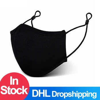 

mouth face mask black mouth mask Anti Dust Washable Reusable Dustproof Mouth-muffle Earloop Face Mouth Mask Free Shipping