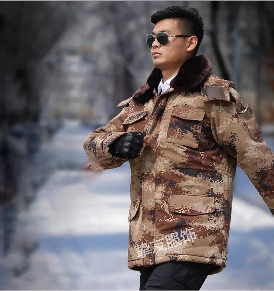 Зимняя куртка-Парка мужская длинная канадская куртка Военный меховой капюшон Теплый Тренч Камуфляжный Тактический бомбер армейская Корейская парка