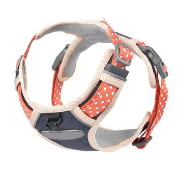 

Dog Chest Strap Traction Rope Breathable Lightweight Comfortable Reflective Belt Design Convenient for Walking Dog..