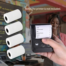 

2021 New Good Thermal Paper Roll 57mm Printing Label Roll For Mobile POS Photo Printer Cash Register Paper Office Stationery