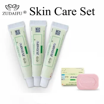 

5Piece/Lot zudaifu+ 1 pcs Zudaifu soap Psoriasis Dermatitis Eczema Pruritus Ointment