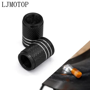 

For KTM 990 Adventure SMT SuperDuke Adventure 1050 RC8 Universal Motorcycle CNC Wheel Tire Valve Air Port stem caps Accessories
