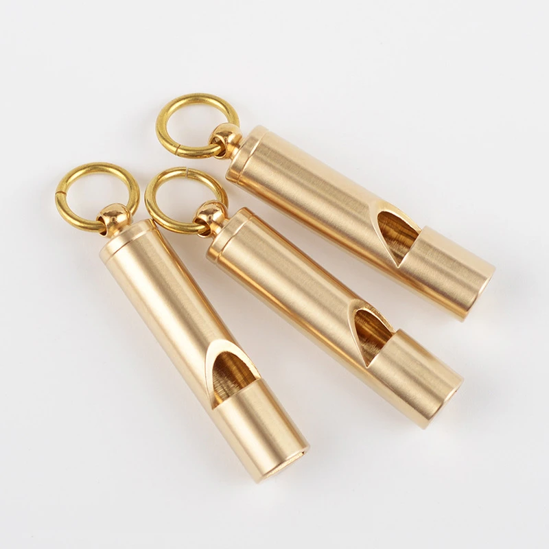 Benepaw Vintage Brass Dog Whistle For Pet Behavior Training Portable Quality Clear Lound Sound Stop Barking Aids Keychain