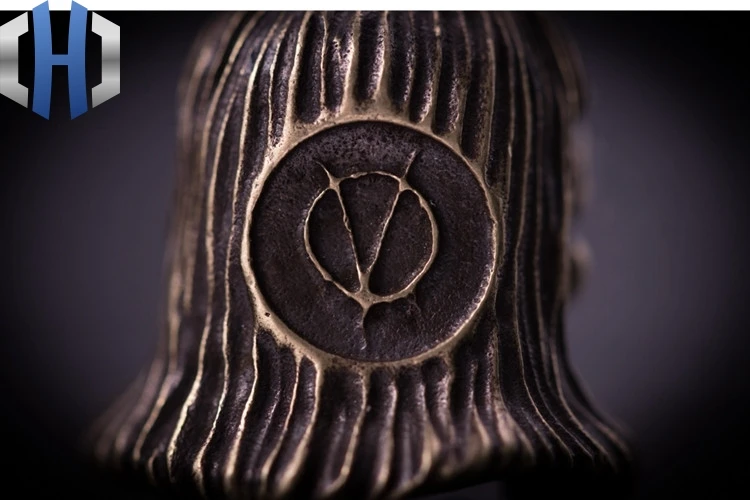 V-Vendetta нож бусины кулон ручной работы ключ DIY кулон Открытый EDC бусы на веревочке