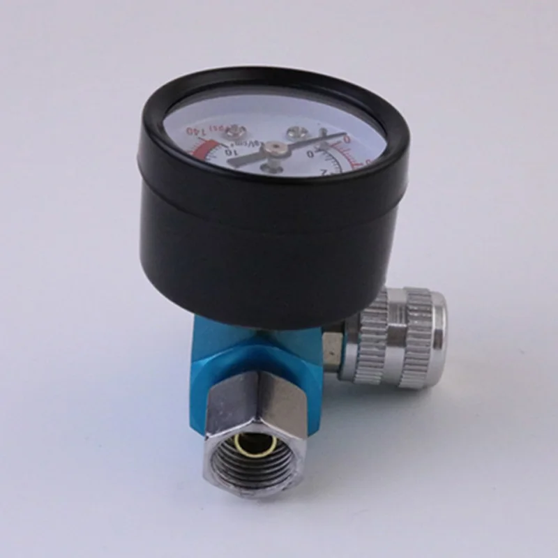 

Sprayer Air Pressure Regulator Auto Painting Spraying 1/4 BSP Regulating Gauge