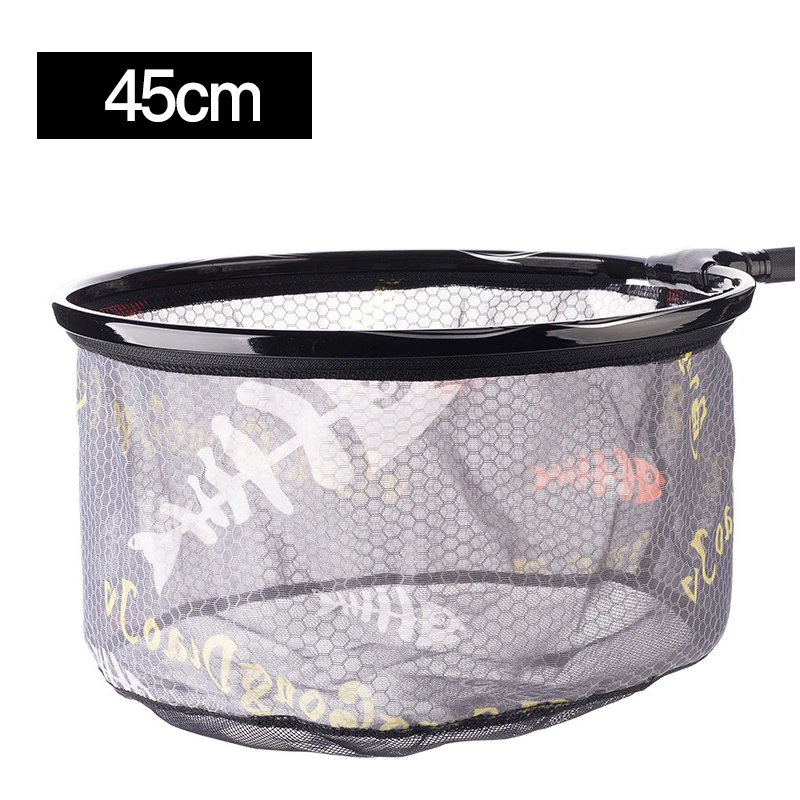 Carbon Fishing Net, Outdoor Folding Mesh, Deep Landing Dip Head, Round Hand  Net, Convenience Tool, 25cm, 30cm, 35cm, 40cm, 45cm - AliExpress