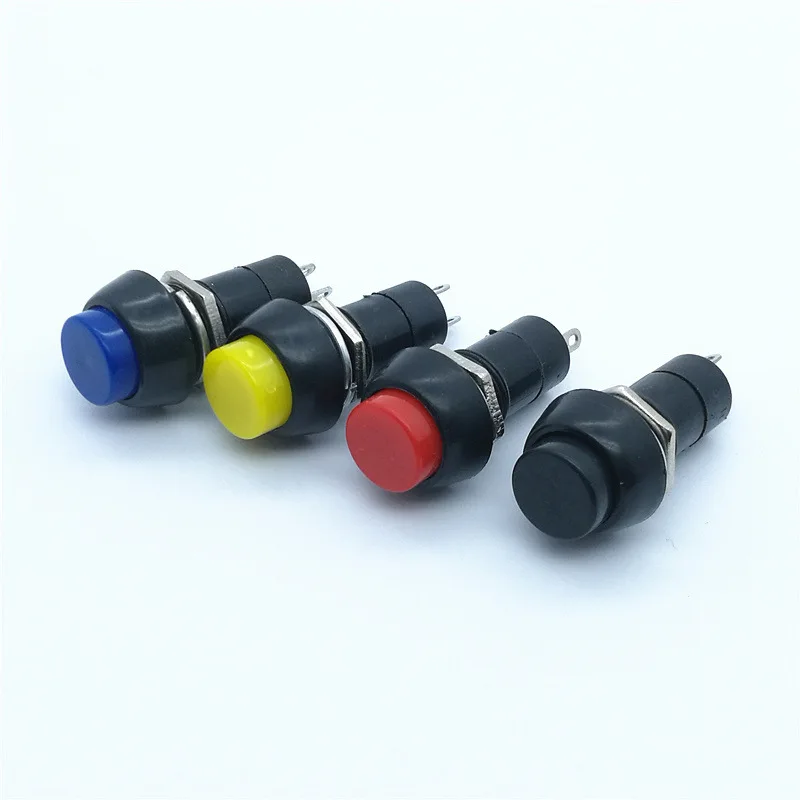 

Direct Selling PBS-11A Button Switch Mounting Holes 12MM Self-Locking Button Switch PB-305 Lock-Free Button Switch