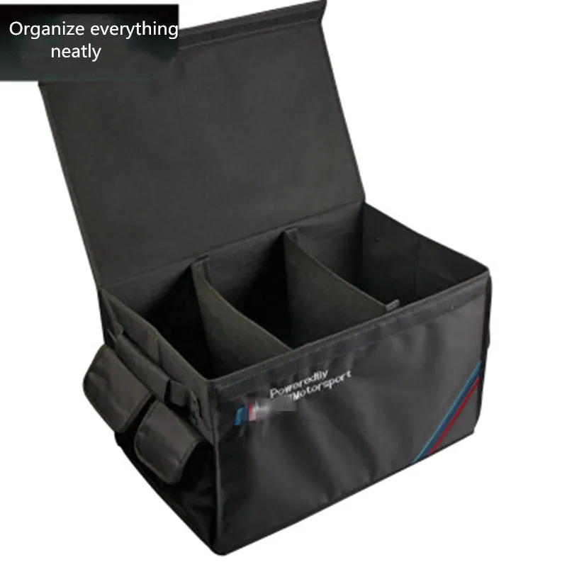 

Car Trunk Organizer Collapsible Cargo Storage Box Pocket Bag Auto Stowing Tidying Interior Accessories Auto Trucks SUV Trunk Box