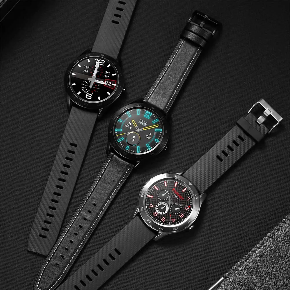 Koop Letine DT98 Smart Horloge IP68 Waterdicht 1.3 Full Touch Ronde Srceen Ecg Hartslagmeter Fitness Tracker Pk Amazfit Smartwatch