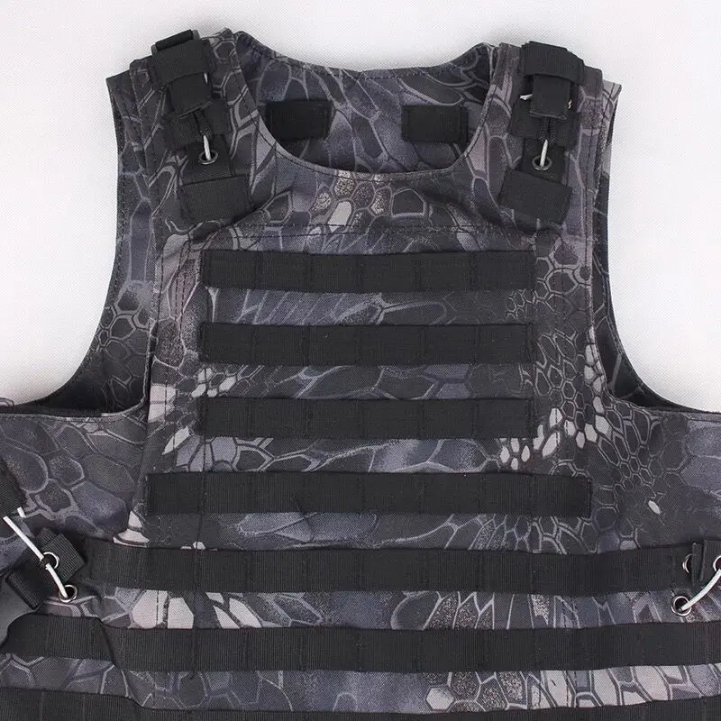 

Hot Selling Molle Steel Wire Vest Safe Protection Outdoor Waistcoat CS Amphibious Field Operations Camouflage Tactical Vest