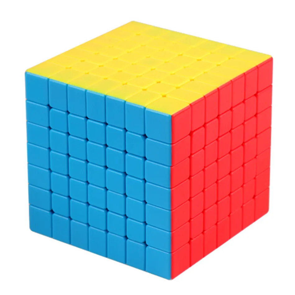 Meilong Speedcube Professional Black and Stickerle Moyu 8x8x8 7x7x7 6x6x6 Magic Cube MofangJiaoshi 4x4 5x5 Speed Puzzle Toy 15