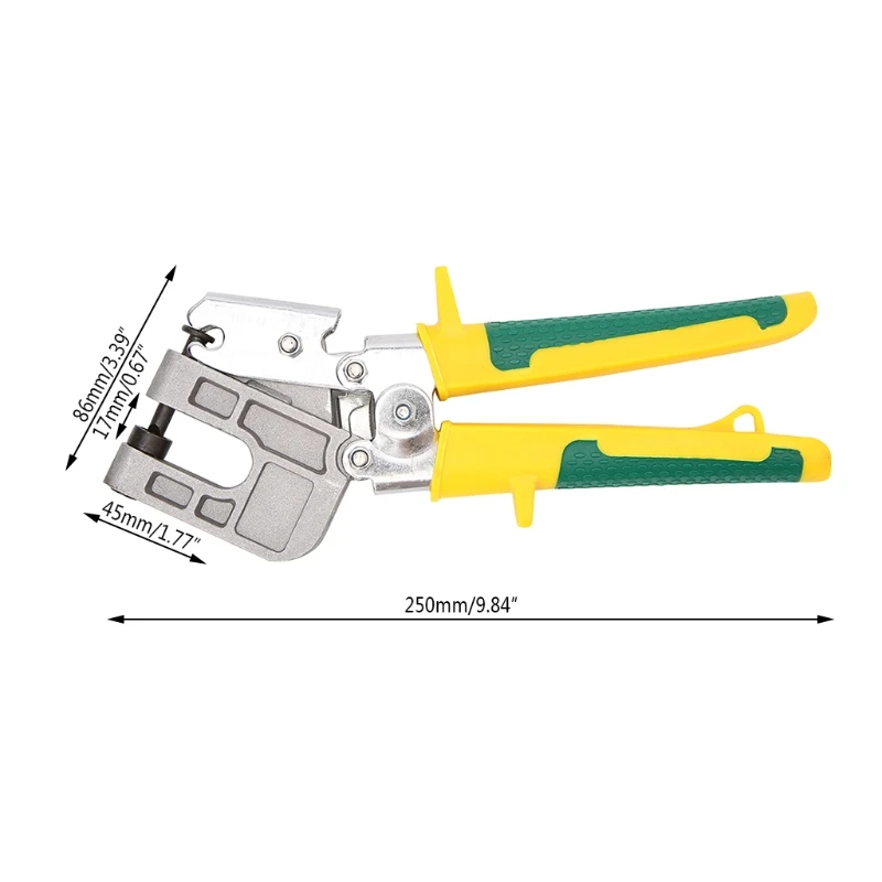 

10inch Handle Stud Crimper Plaster Board Drywall Tool For Fastening Metal Studs