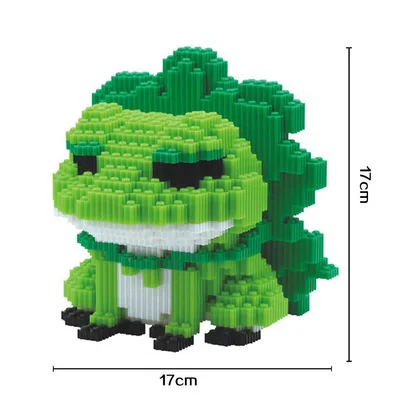

Play Aberdeen Diamond Tiny Granule Educational Casual Creative Educational Fight Inserted-Building Blocks Toy Game Frog 8023
