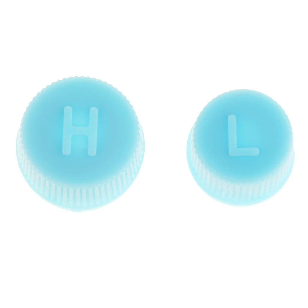 1 Pair Car Air Conditioning Hi Low Side Port Valve Core AC System Caps R134a