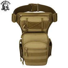 Molle леггинсы сумка Военная 1000D нейлоновая Водонепроницаемая Мужская тактическая поясная Сумка дорожная поясная сумка походная охотничья походная велосипедная