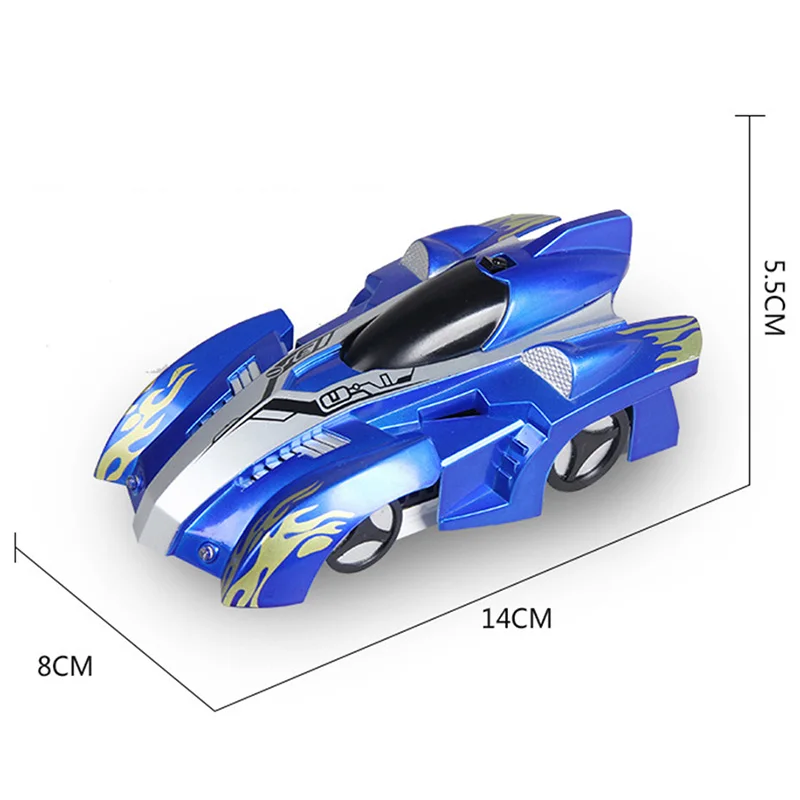  Remote Control Climbing Rc Car With Led Lights 360 Degree Rotating Stunt Toys Antigravity Machine W