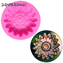 A0959019 Chrysanthemum Cake Tools Large Pastry Molds Baking Accessories Foremki Silikonowe Do Dekoracji Silicon Food