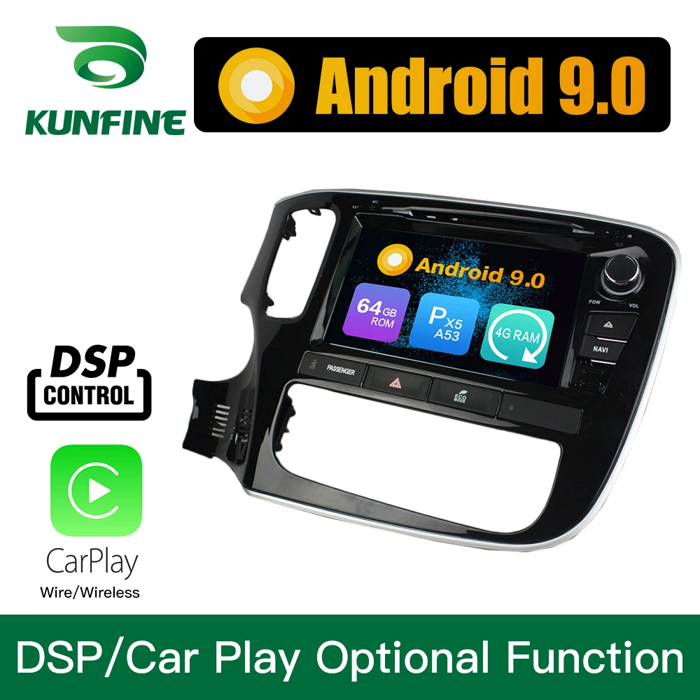 Android 9 0 Восьмиядерный 4 Гб ОЗУ 64 ПЗУ автомобильный DVD gps мультимедийный плеер