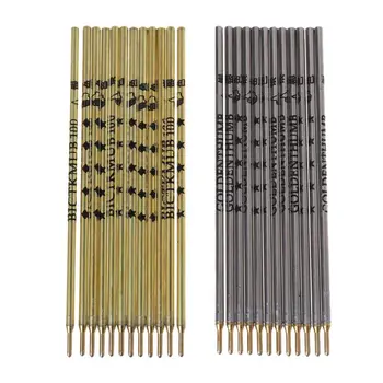

100pcs/box Thumb Silver Iron Pipe Refill Clothing Leather Cloth Cutting Positioning Special Mark Line Pen Silver/Gold Rod