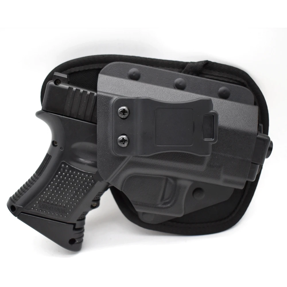 

Hunting Gun Concealed Holster Universal for Glock Tactical Nylon Metal Airsoft Holster -Right Hand MIL-K version