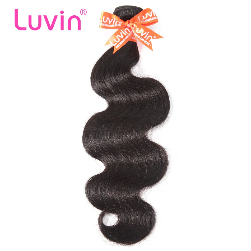 

Luvin OneCut Hair Body Wave 8-40 28 30 32 Brazilian Hair Bundles Human Remy Hair Weave Human Hair Extensions 8-40 Inch Bundles