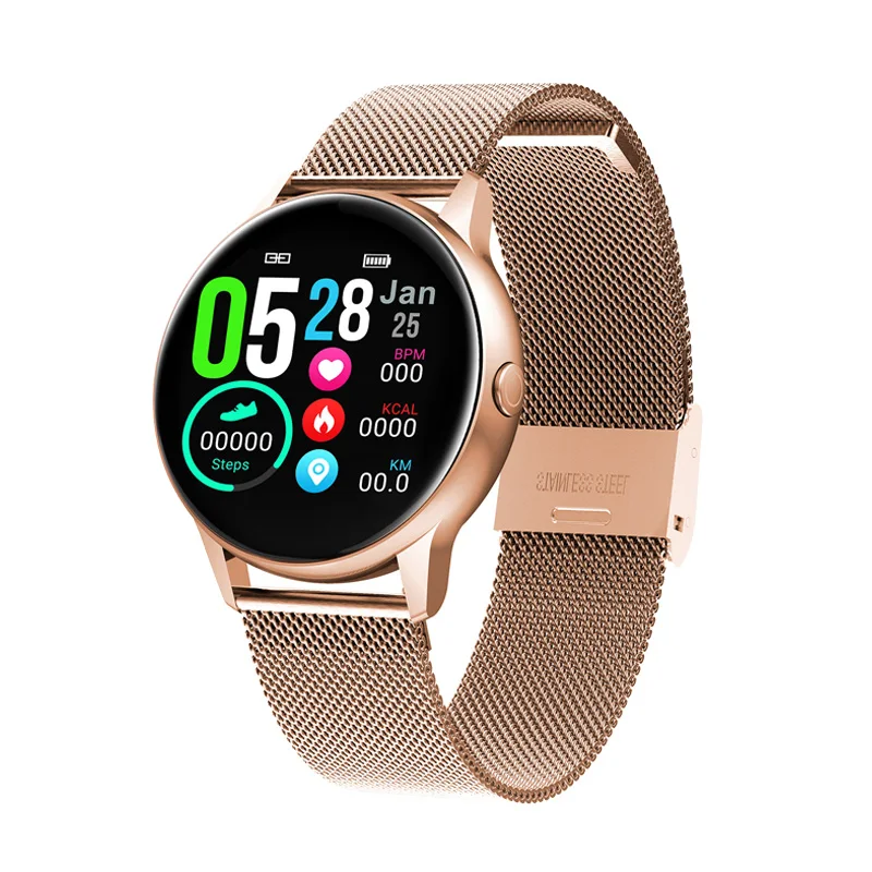 

DT88 Round HD Screen Full Touch Smart Watch For Apple Android PK IWO IP68 Waterproof Sports Fitness Bracelet Information Push