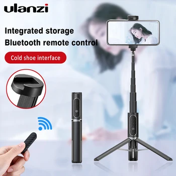 

Ulanzi SK-02 Mini Bluetooth Selfie Remote Control Tripod Vertical Shooting Live Vlogging Monopod for mobile phone holder tripods