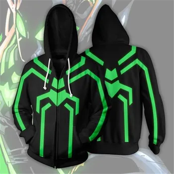 

Marvel The Avengers 4 Endgame Spiderman Cosplay Costume Hoodies Men Hooded Avengers Zipper End Game Sweatshirt Jacket