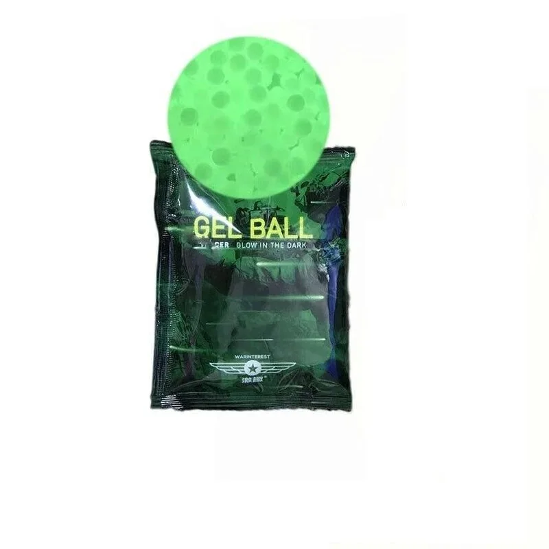 Ausgel Glow in the Dark Tracers 7-8mm Gel Balls Premium Grade Gel Ball Blaster 