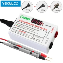 YEKMLCO – testeur de lampe LED 0 260V et rétro éclairage de télévision, réparation d'écran LCD, démontage, outils d'entretien, dispositif de contrôle des perles LED