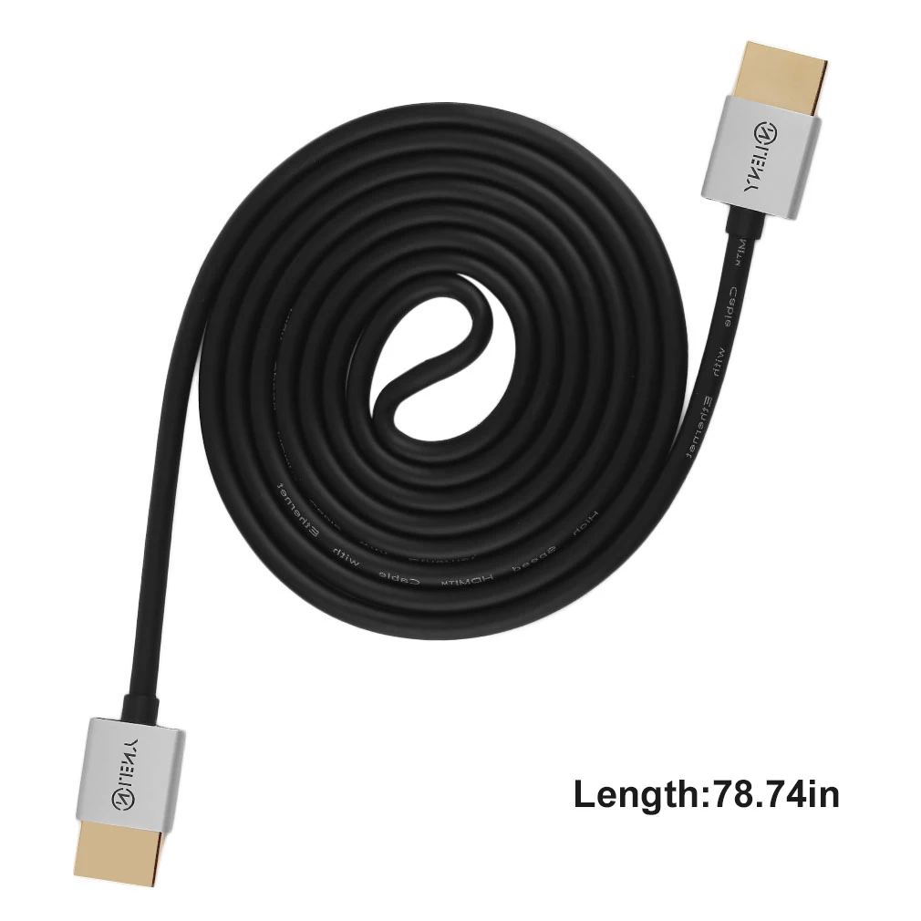 Кабель HDMI 2,0 3D для ноутбука HD tv lcd проектор компьютерный кабель 1 м/1,5 м/2 м